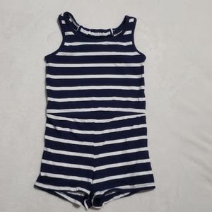 Striped romper